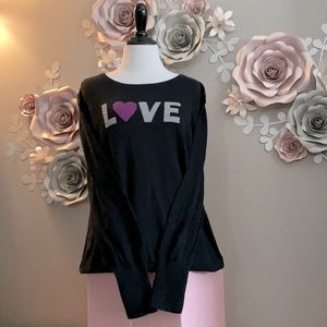 Old Navy LOVE sweater